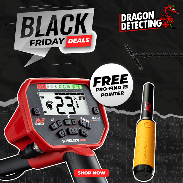 Minelab Vanquish 440 & FREE Minelab PRO-Find 15 Pinpointer - BLACK FRIDAY OFFER