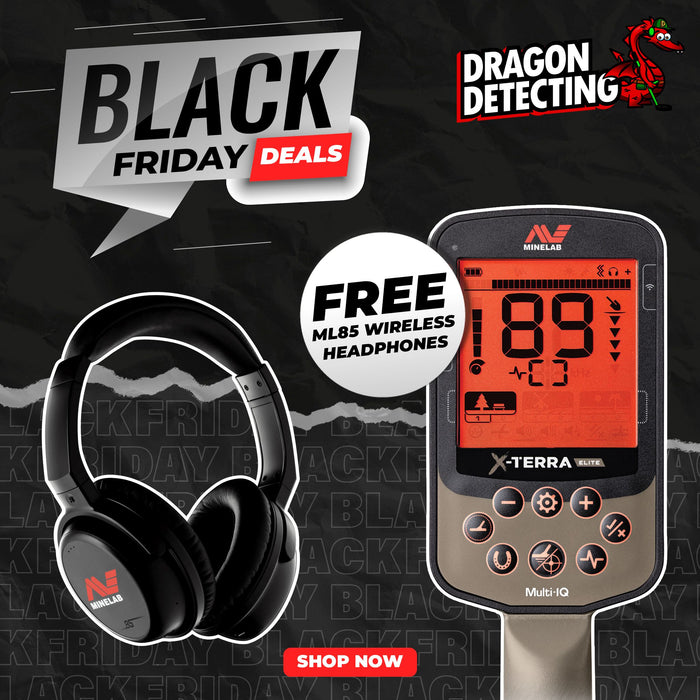 Minelab X-Terra ELITE + FREE ML85 Wireless Headphones - BLACK FRIDAY OFFER