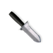 stainless steel digging knife on a white background