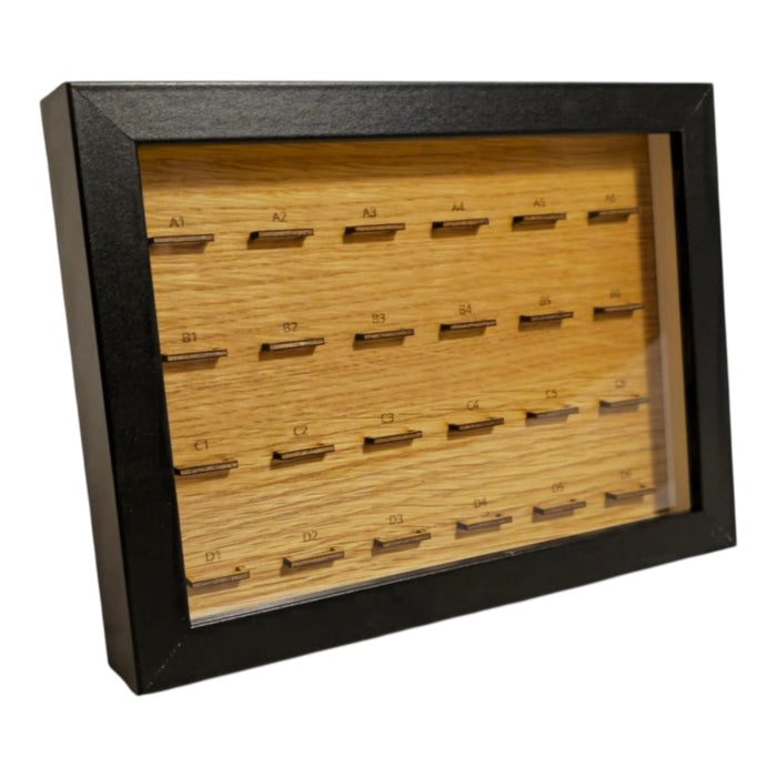 Framed Hammered Coin Display - 24 Hammereds