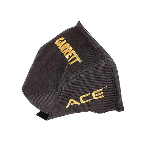 Black protective cover with 'Garrett' and 'ACE' branding on a white background