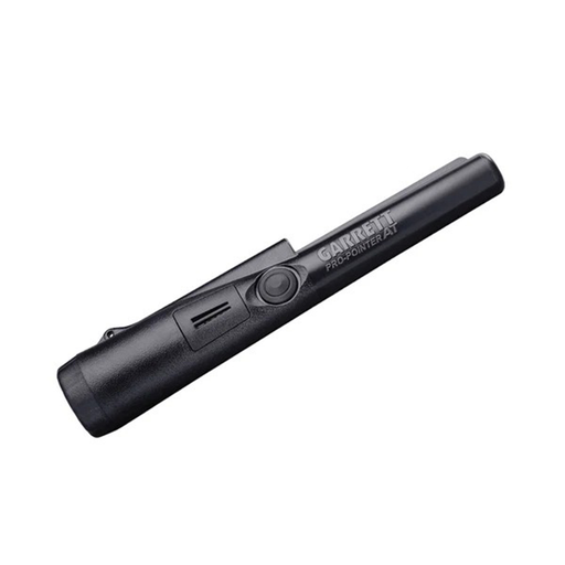 Black pinpointer on a white background