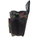 Camo metal detecting finds pouch on a white background