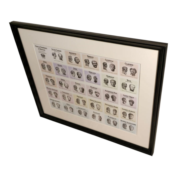 Roman Emporers of Britain Framed Poster