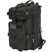 Stealth black 25ltr Backpack on a white background