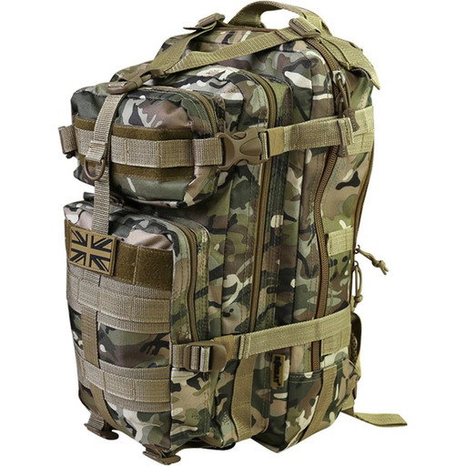 Stealth Camo 25ltr Backpack on a white background