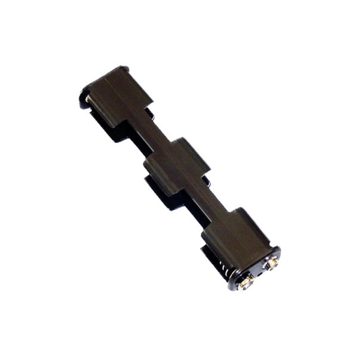 AA plastic battery holder for XP metal detectors on white background