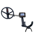 Metal detector with digital display on a white background