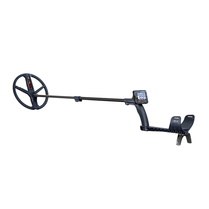 Metal detector on a white background