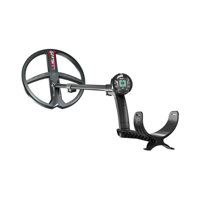 Metal detector on a white background