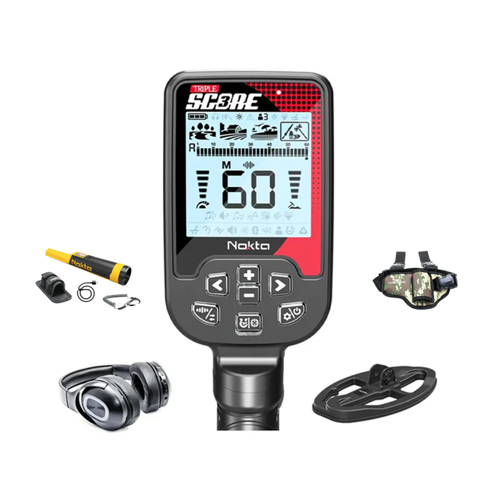 Nokta Triple Score - Pro Pack + Free Accupoint and PP Leg Holster